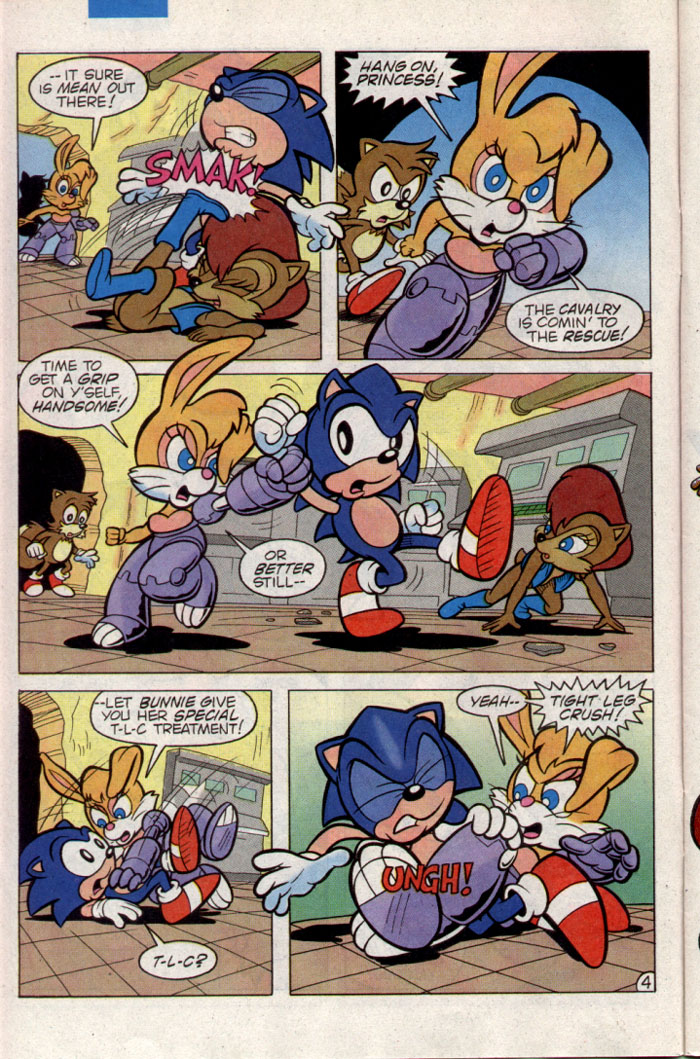 Sonic - Archie Adventure Series November 1995 Page 4